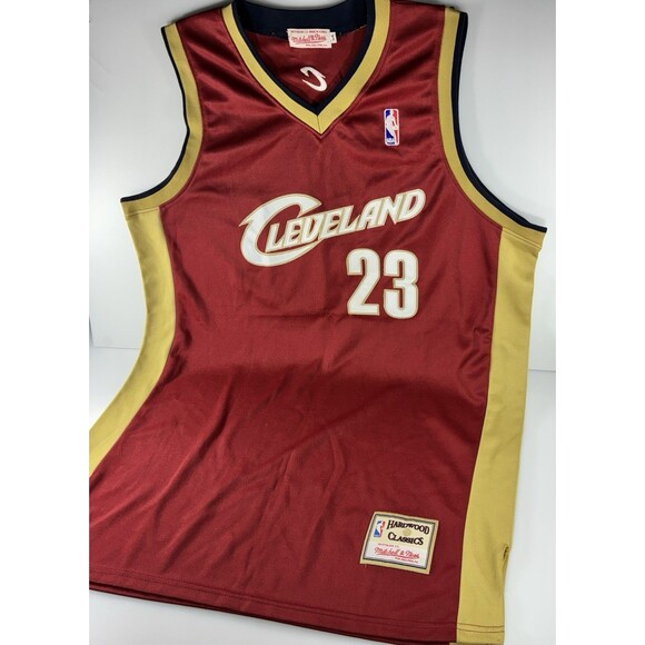 Mitchell & Ness Cleveland Cavaliers Lebron James  #23 Jersey Size 54 - Picture 5 of 9